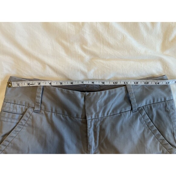 Eddie Bauer Mercer Fit Gray Khaki Dress Pants Women Size 4 Wrinkle Resistant - Picture 7 of 10